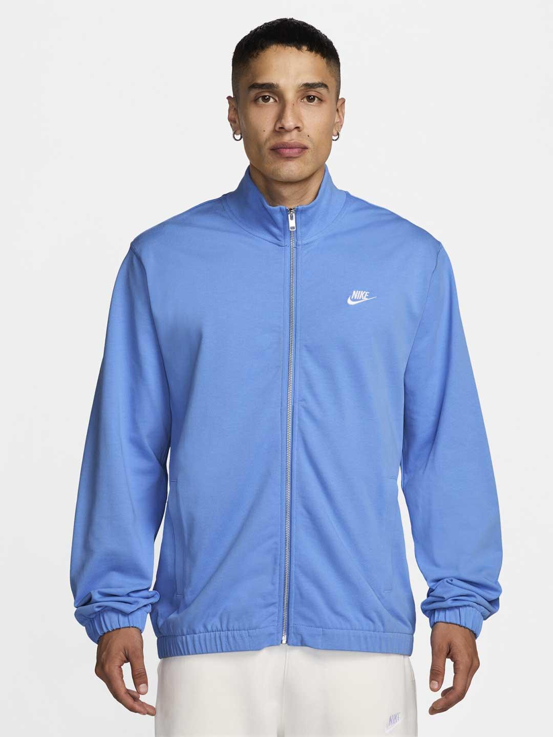 Nike felpa turchese con zip FQ3426-412 TURCHESE NIKE
