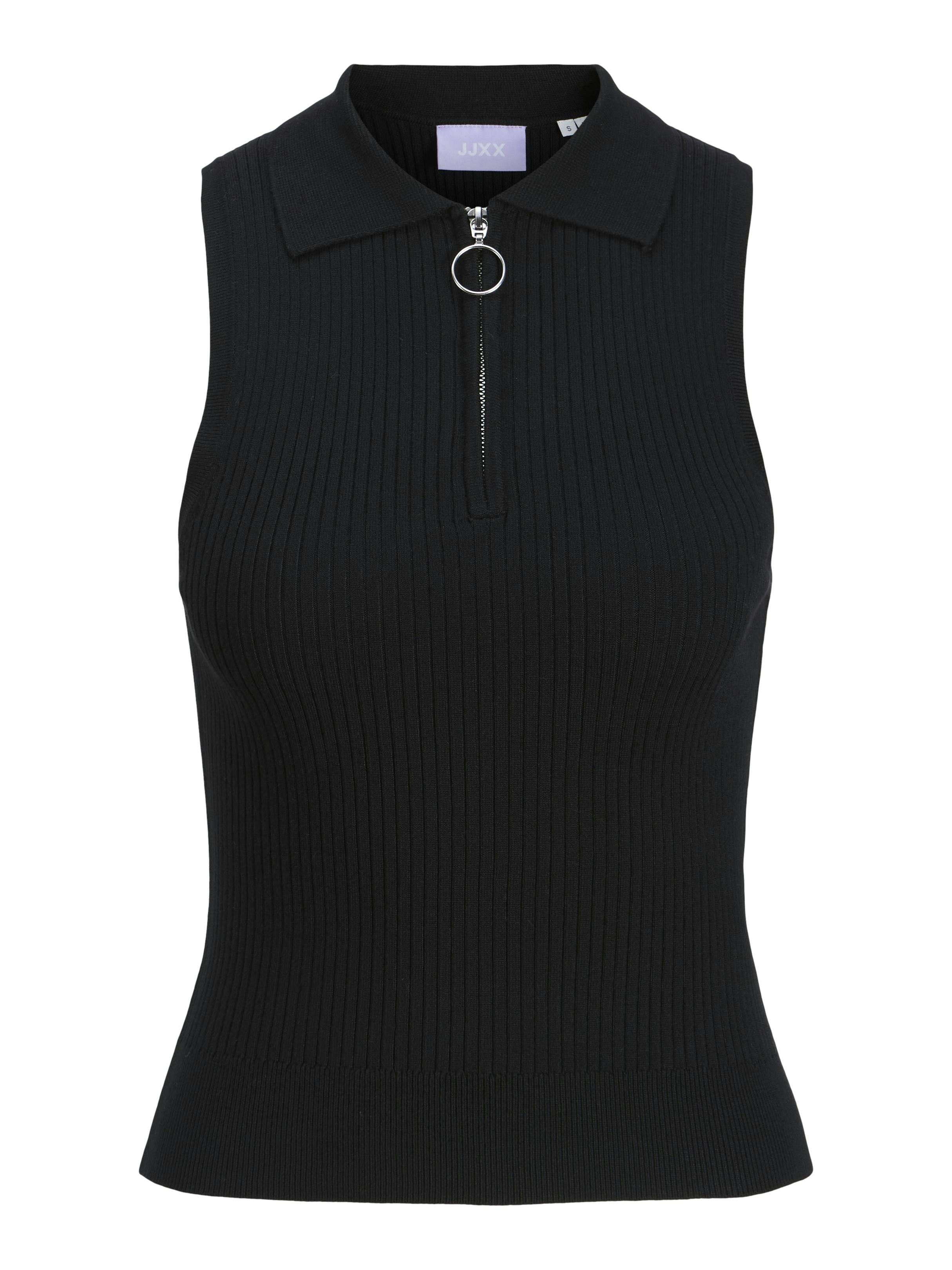JJXX Jayce top nero con zip 12274361 NERO JJXX 