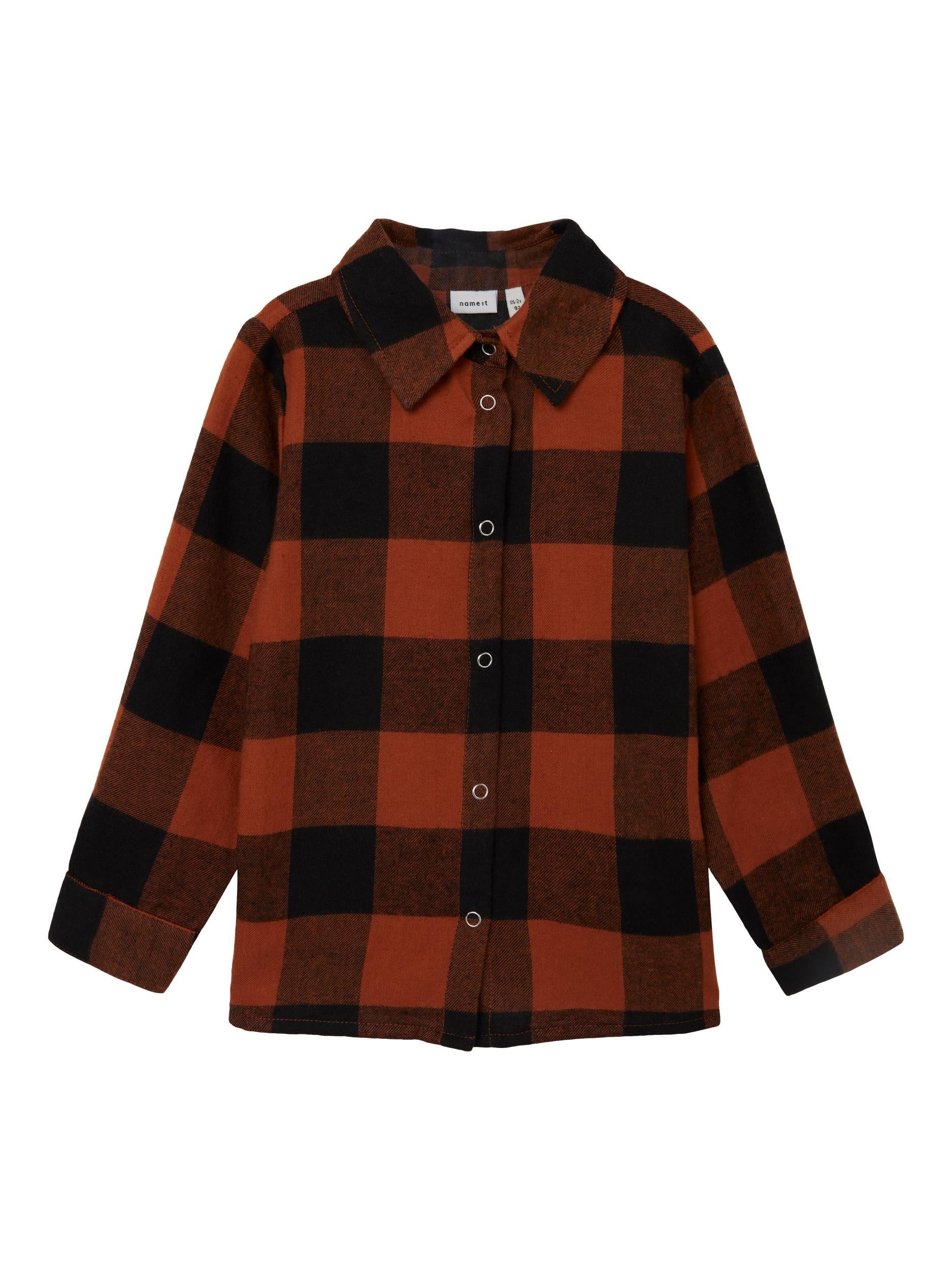 Name It camicia kids marrone a fantasia 13220514 MARRONE NAME IT 