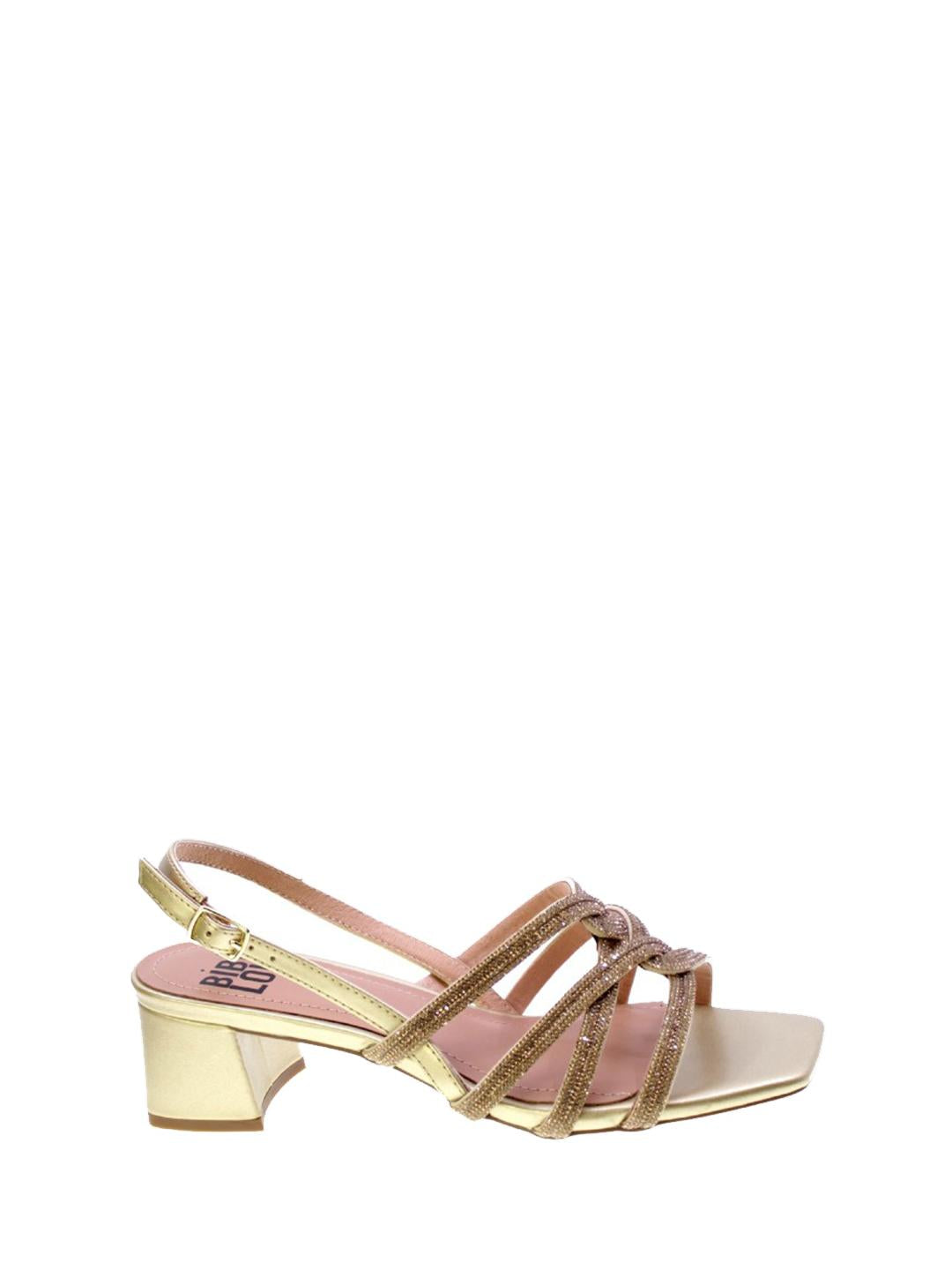 Bibi lou sandali oro con tacco e strass 867Z00HG ORO BIBI LOU 