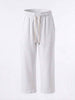 Louis Dieudonne' pantaloni kids bianco in lino