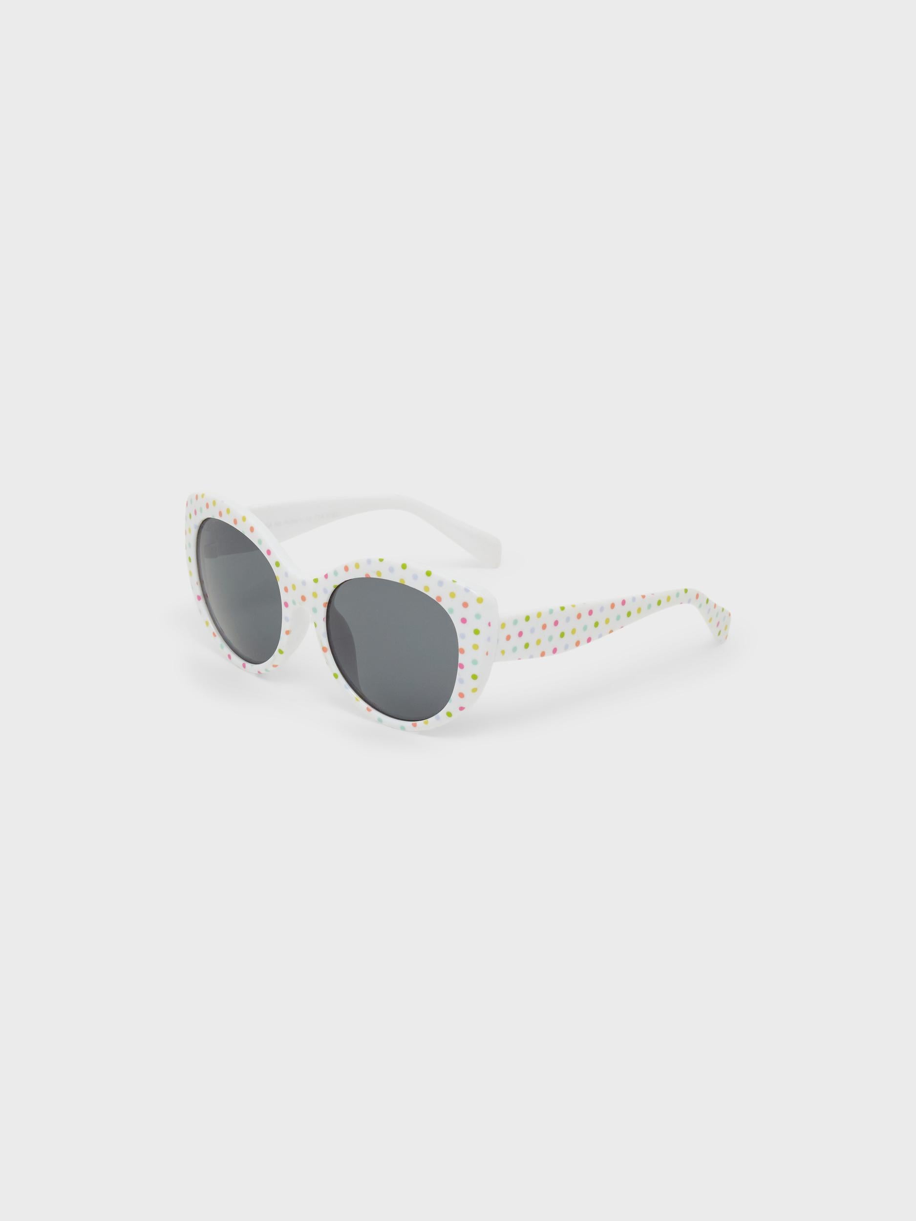 Name It kids occhiali da sole bianco a pois colorati 13215576 BIANCO NAME IT 