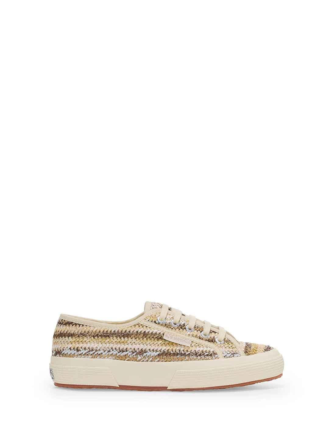 Superga sneakers beige in rafia S5133SW BEIGE SUPERGA 
