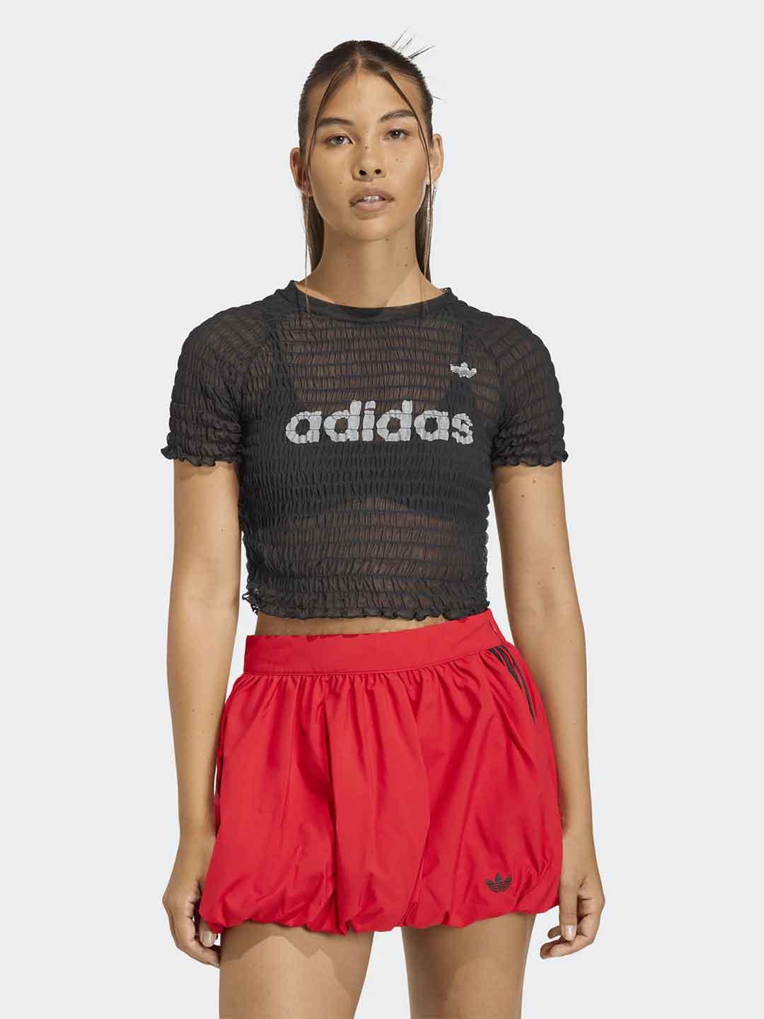 Adidas t-shirt nero velata KD0300 NERO ADIDAS 