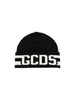GCDS cappello kids nero in lana