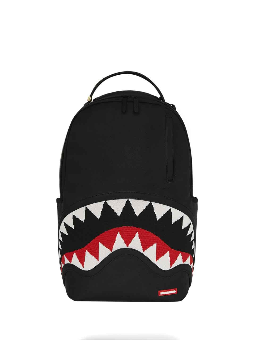 Sprayground zaino nero con pixel 910B7754 NERO SPRAYGROUND 