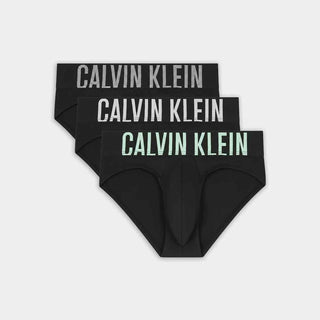 Calvin Klein slip nero set da 3 pezzi 000NB3607A 54L NERO CALVIN KLEIN 