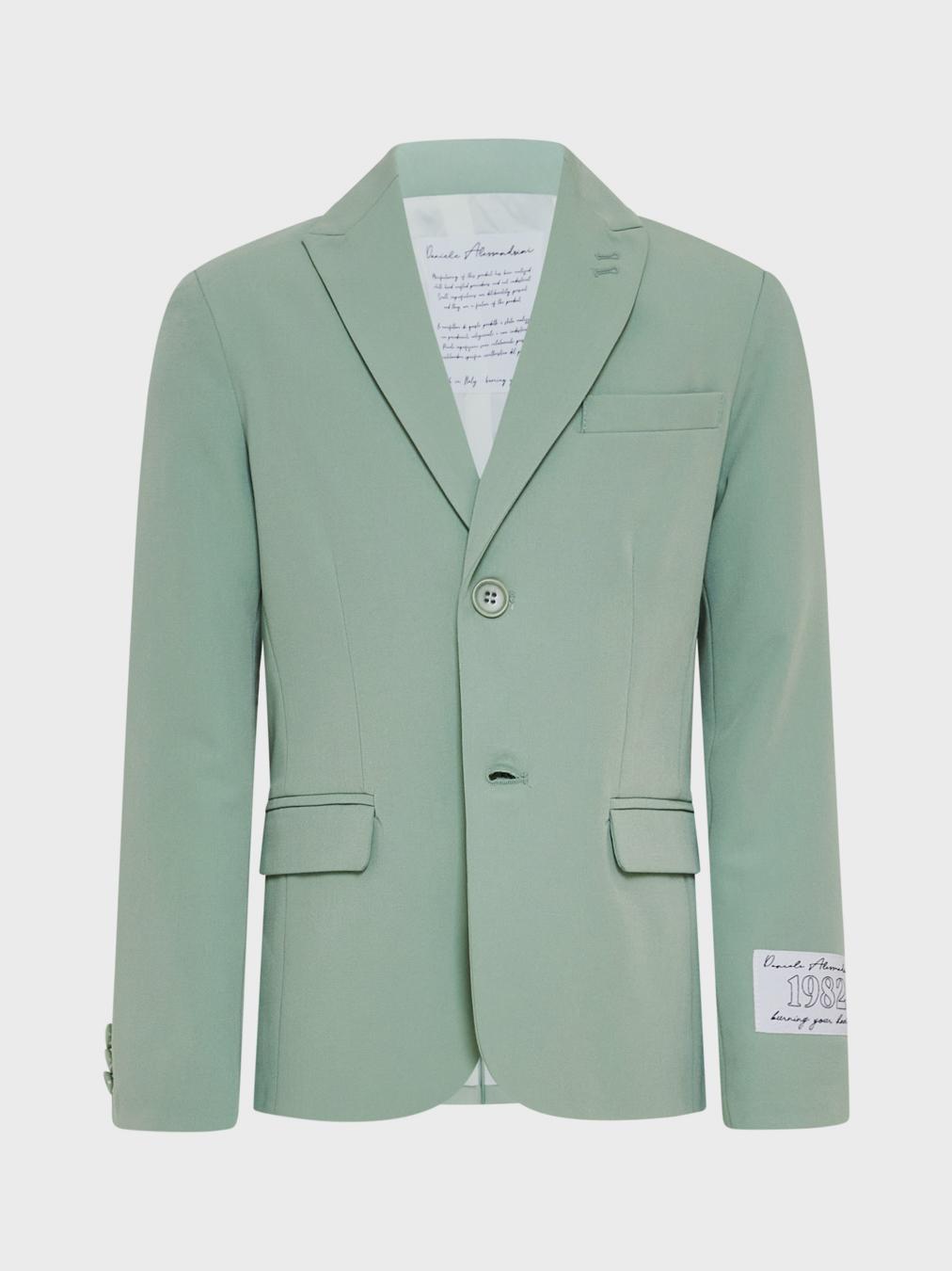 Daniele Alessandrini Kids giacca elegante verde mela 1235J1249 VERDE DANIELE ALESSANDRINI 