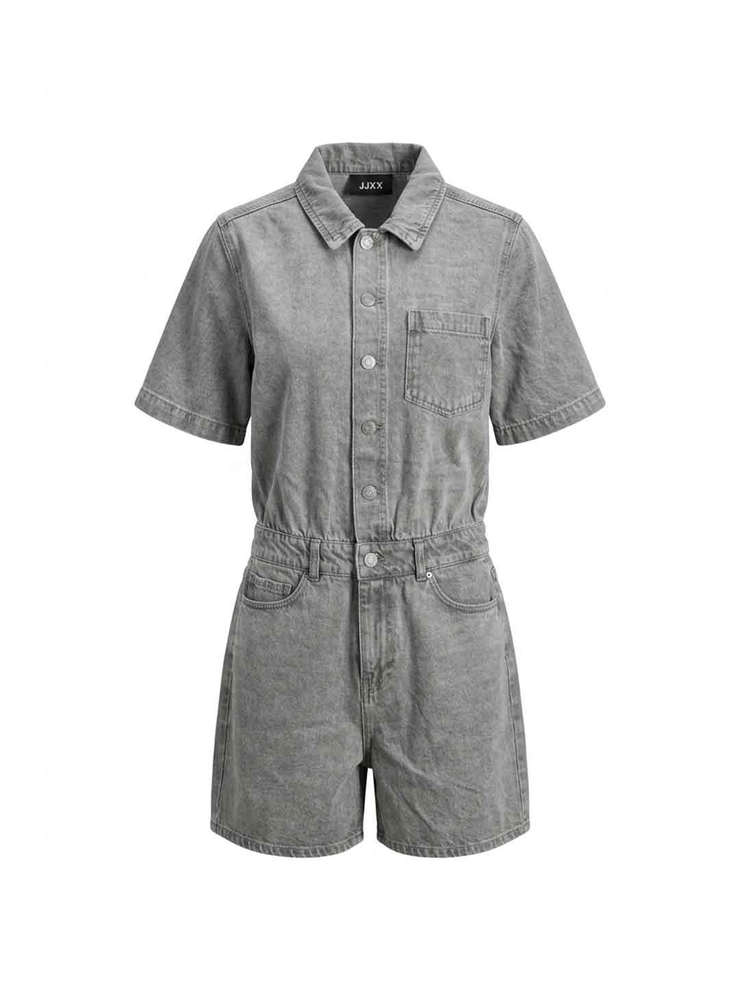 JJXX salopette grigio in jeans 12289306 GRIGIO JJXX 