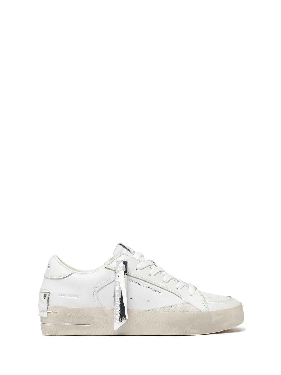 Crime Sk8 Deluxe seakers bianco 21111 BIANCO CRIME 