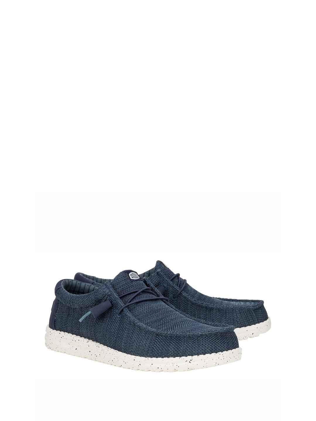 Hey Dude Wally sneakers blu 41898 BLU HEY DUDE 