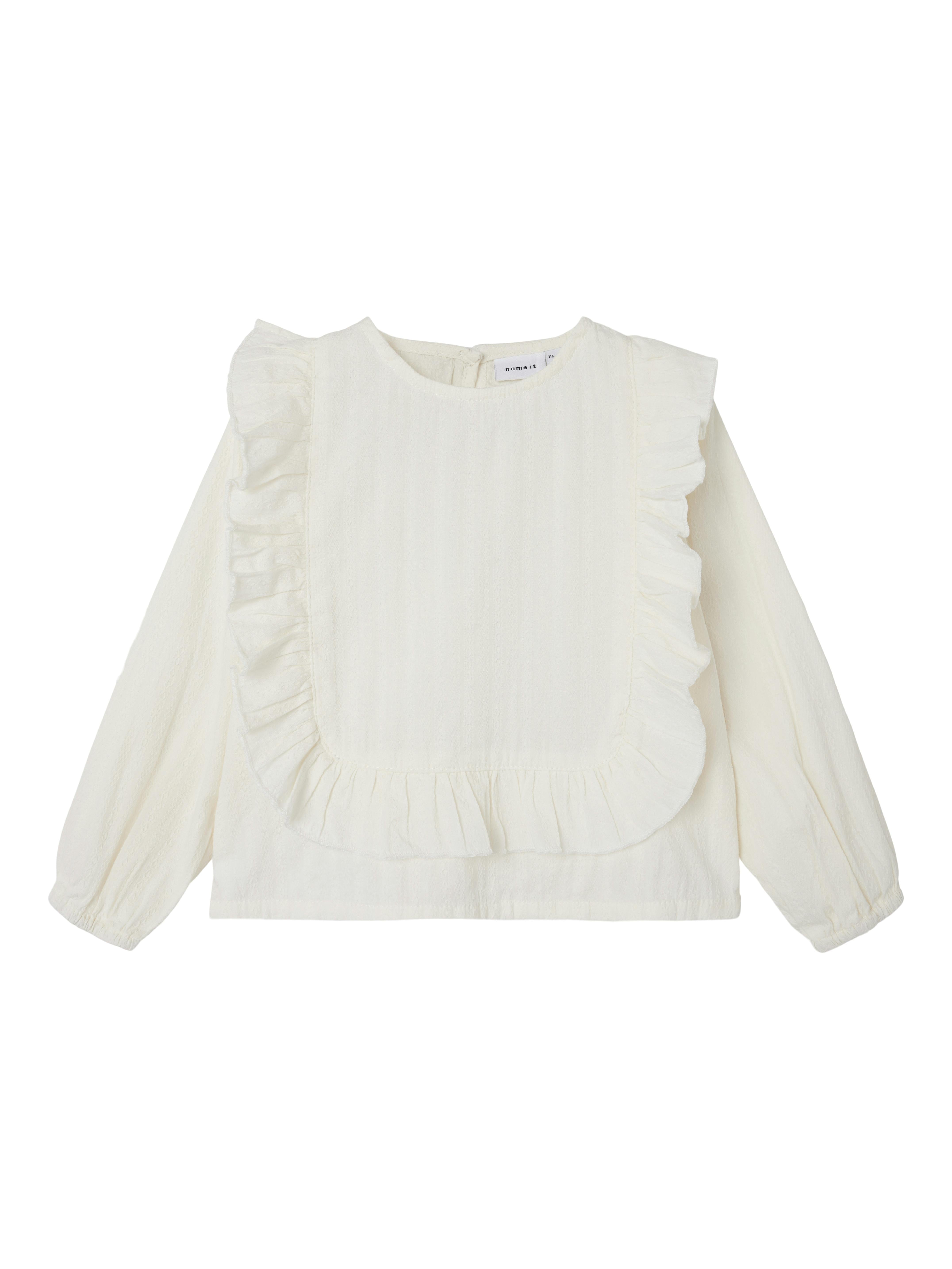 Name It camicia kids panna con balze 13231191 PANNA NAME IT 