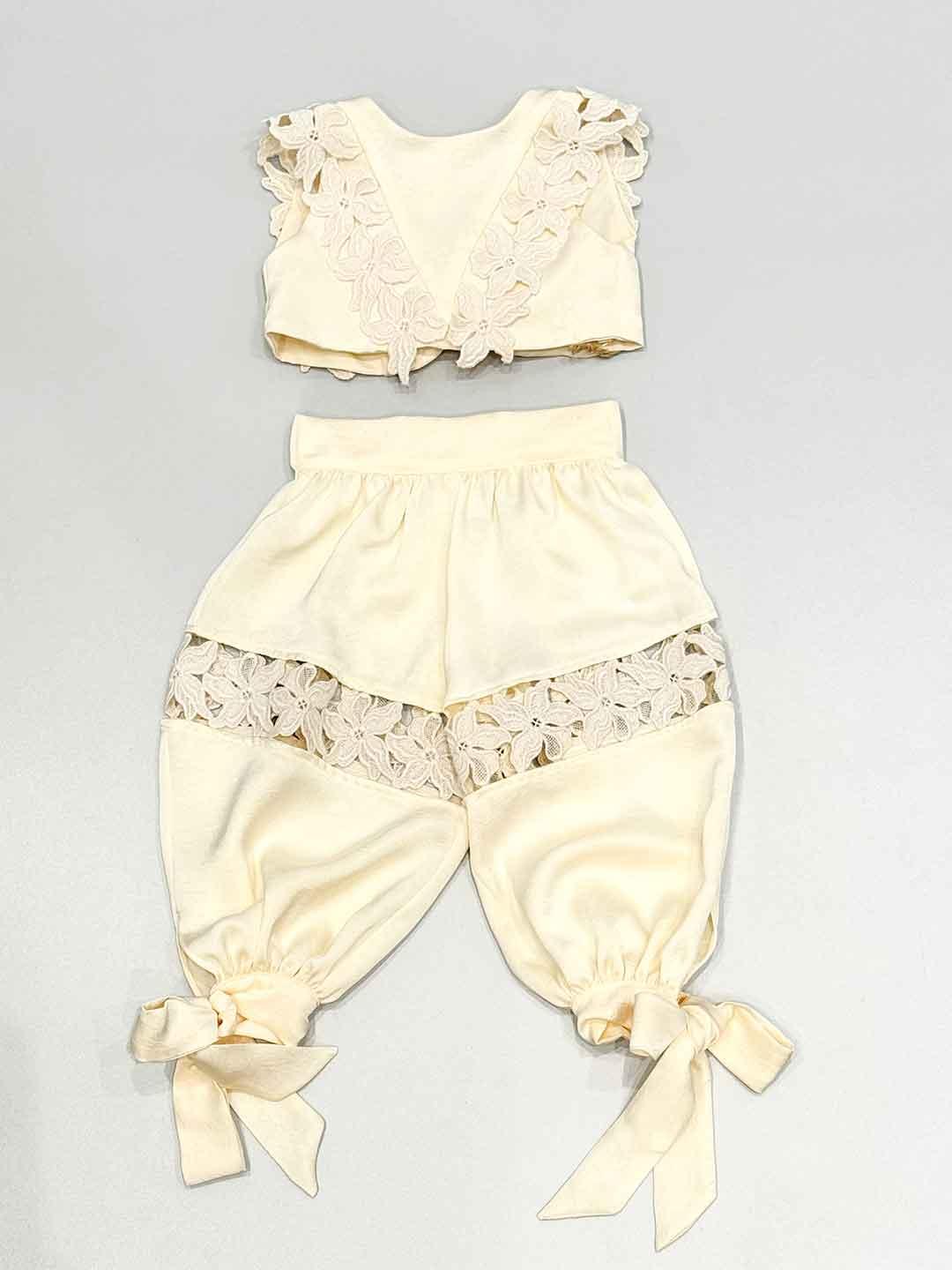 Cocò et Mamá Chloe coordinato kids panna CHLOE PANNA COCO' ET MAMA' 