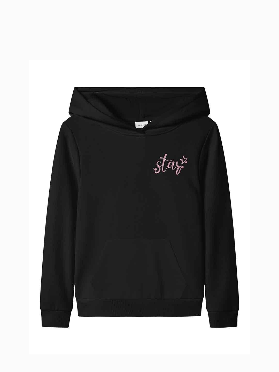 Name It felpa kids nero grafica star 13246279 NERO NAME IT 