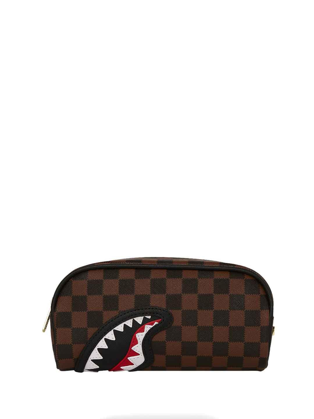 Sprayground Sawtooth Sharks borsello marrone 910B7845NSZ MARRONE SPRAYGROUND 