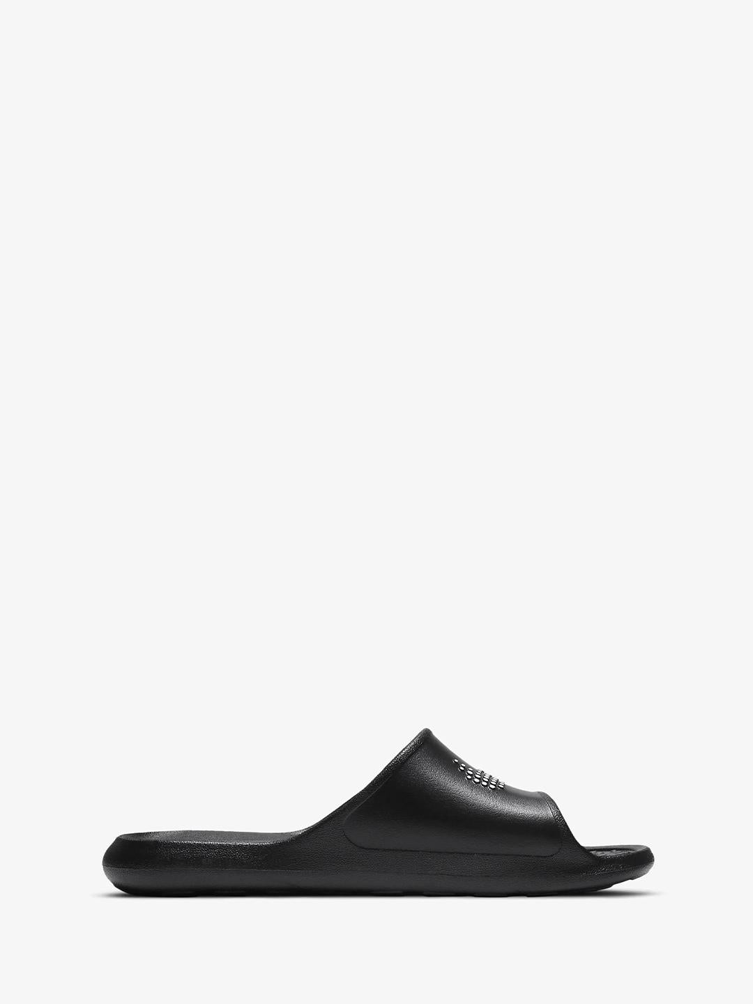 Nike Victori One ciabatta nero con logo bianco CZ5478-001 NERO NIKE 