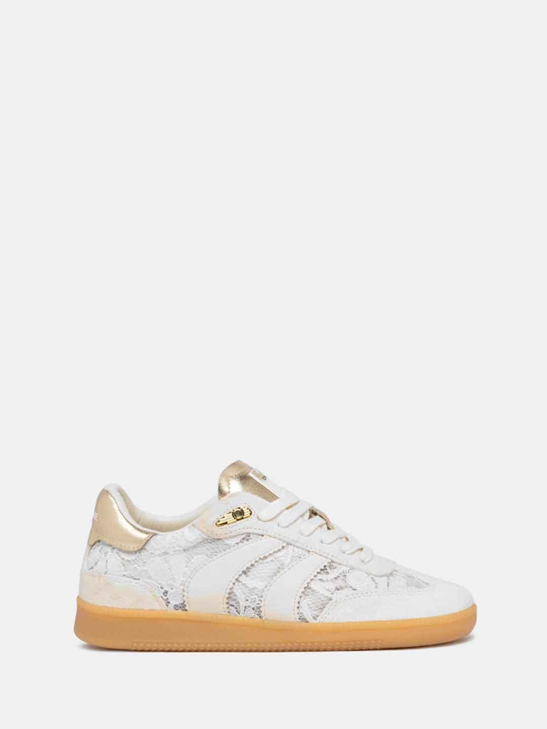 Crime Wembley sneakers bianco con merletto 29302 BIANCO CRIME 