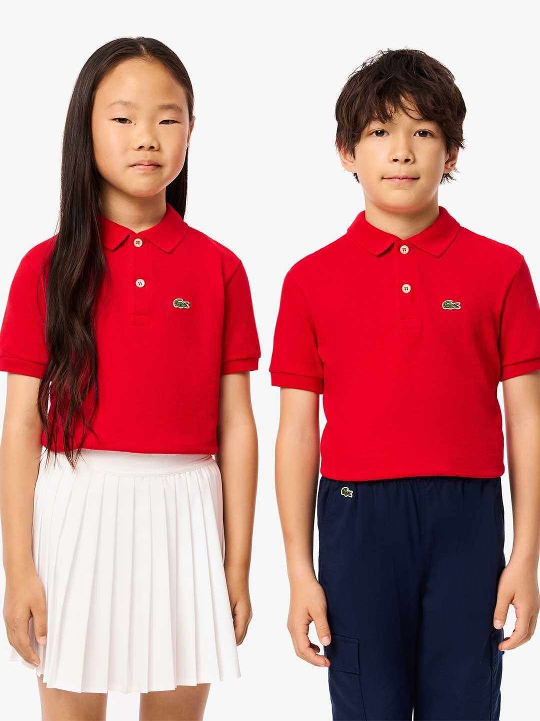 Lacoste polo kids rosso PJ2909 ROSSO LACOSTE 