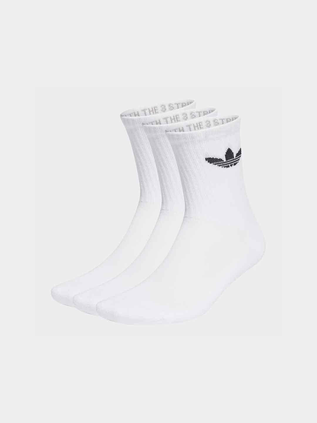 Adidas calzini bianco set da 3 paia IJ5616 BIANCO ADIDAS 