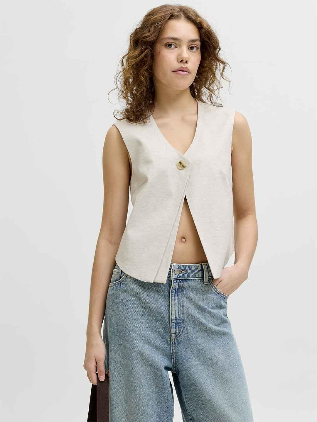 JJXX gilet girgio 12288343 GRIGIO JJXX 