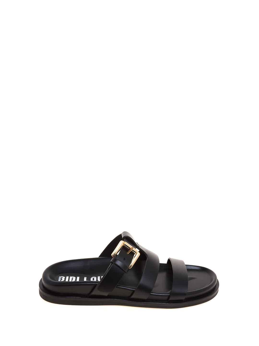 Bibi Lou Lisy Flat sandali nero 903Z08AAV26 NERO BIBI LOU 