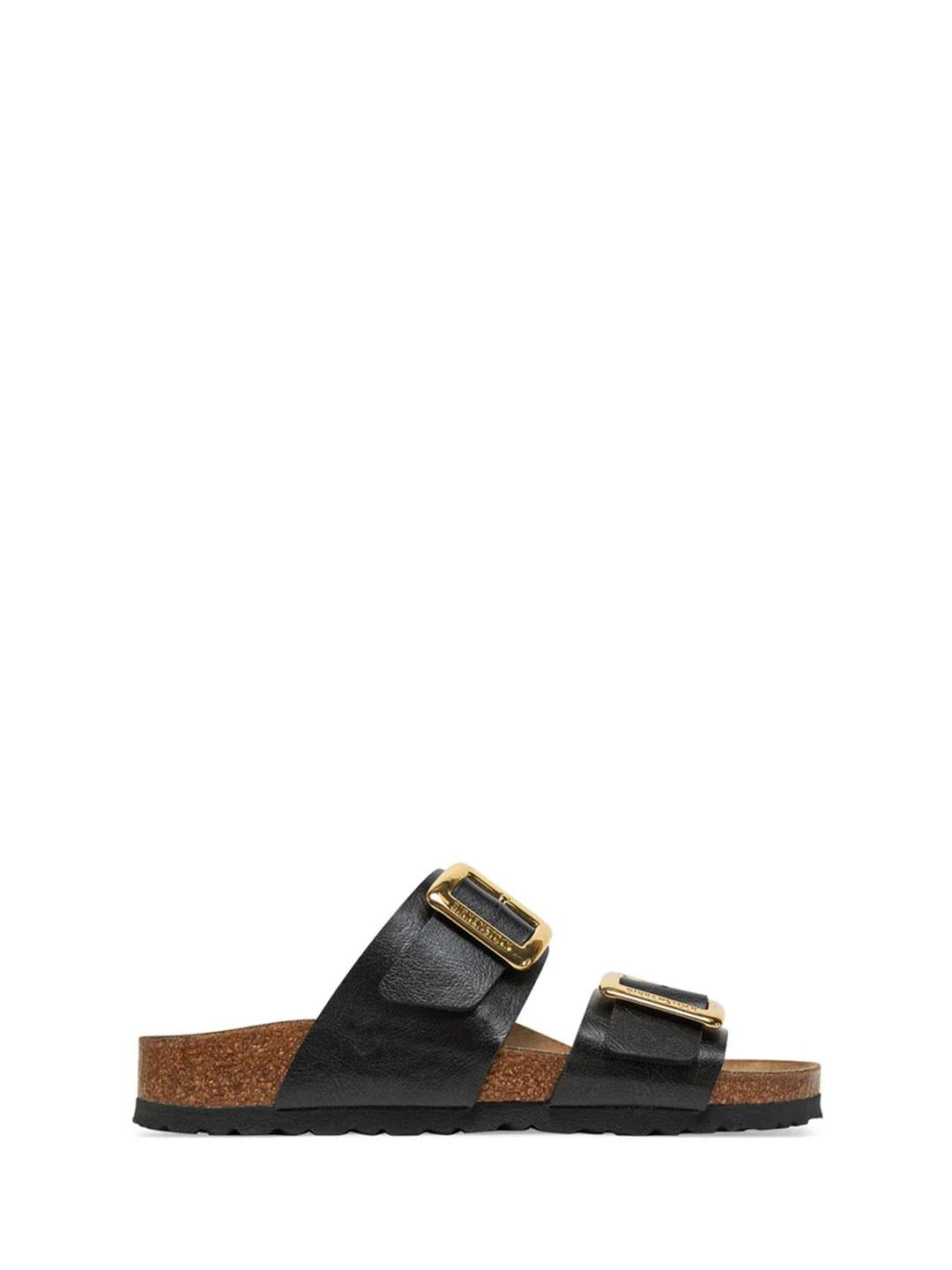 Birkenstock Sydney Cushion Buckle sandali nero 1029457 NERO BIRKENSTOCK 