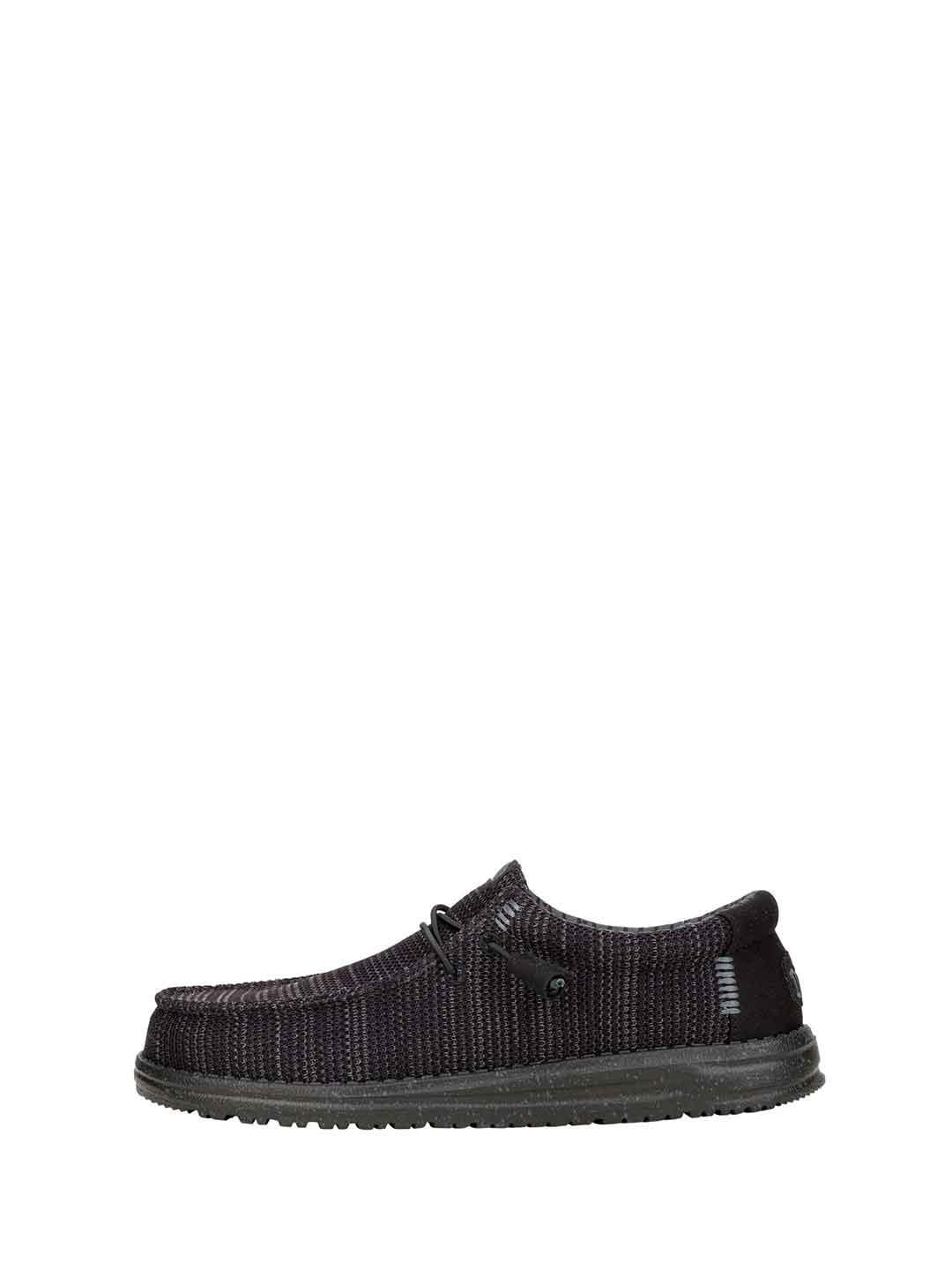 Hey Dude Wally sneakers nero 41898 NERO HEY DUDE 
