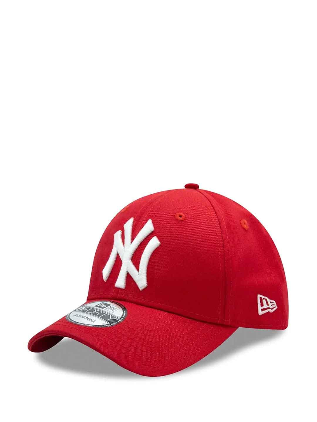 New Era 9Forty cappello rosso con logo bianco 10531938 ROSSO NEW ERA 