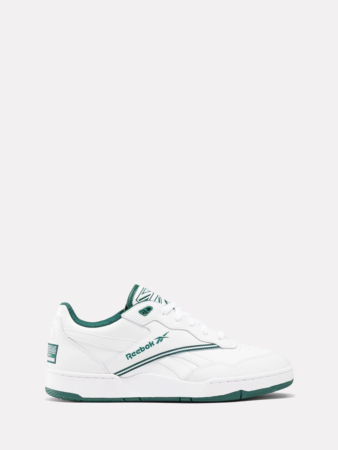 Reebok BB 4000 II sneakers bianco e verde 100201325 BIANCO REEBOK 