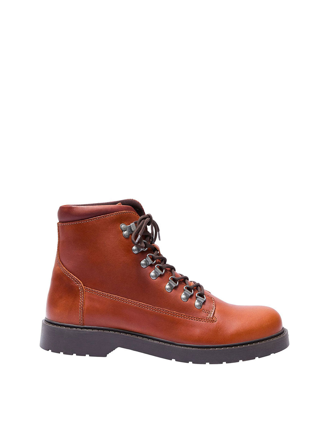 Selected Leather combat boots