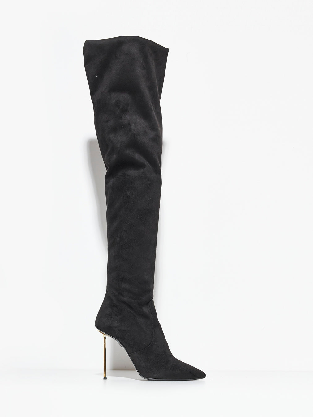 Wo Milano long boot in black leather