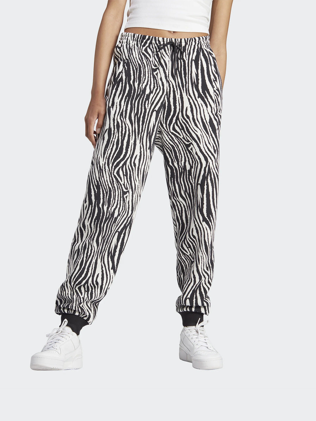 Adidas pantalone zebrato allover