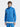 Adidas felpa blu con zip e logo allover tono su tono