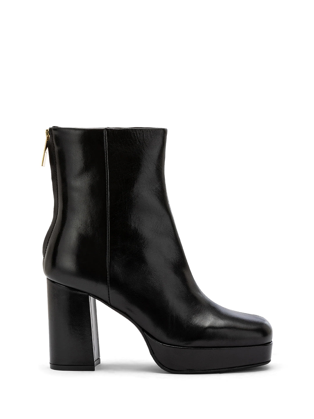 Carmens Charlize Zip black ankle boot with side zip