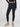 District Margherita Mazzei black leggings with heart stitching