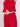 Kostumn red palazzo trousers with logoed waist