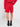 Kostumn red Bermuda shorts with logoed waist