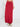 Kostumn long red cut-out skirt