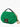La Carrie green teddy handbag