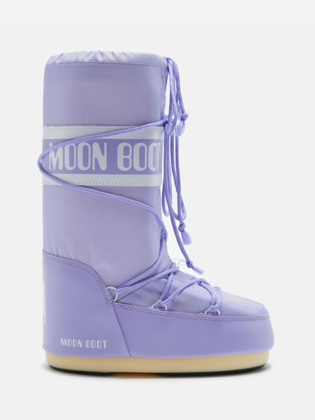 Moon Boot Icon Nylon lilac high boots
