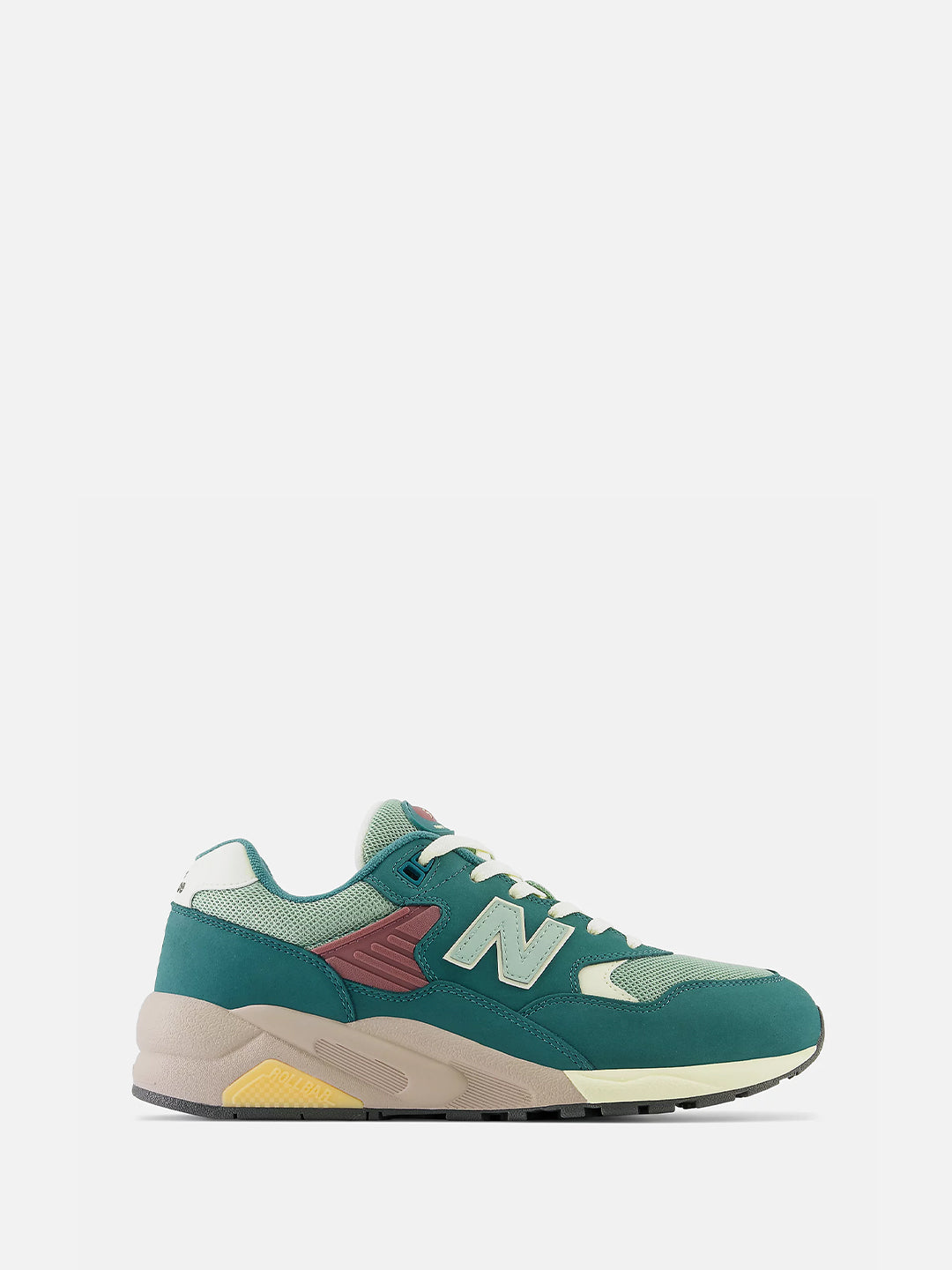 New Balance 580 green sneakers