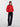 Pieces red knitted sweater