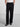 Pieces black tailored wide-leg trousers