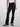 Pieces black flared trousers