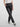 Pieces black leather trousers