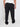 Prime black trousers with wide bottom