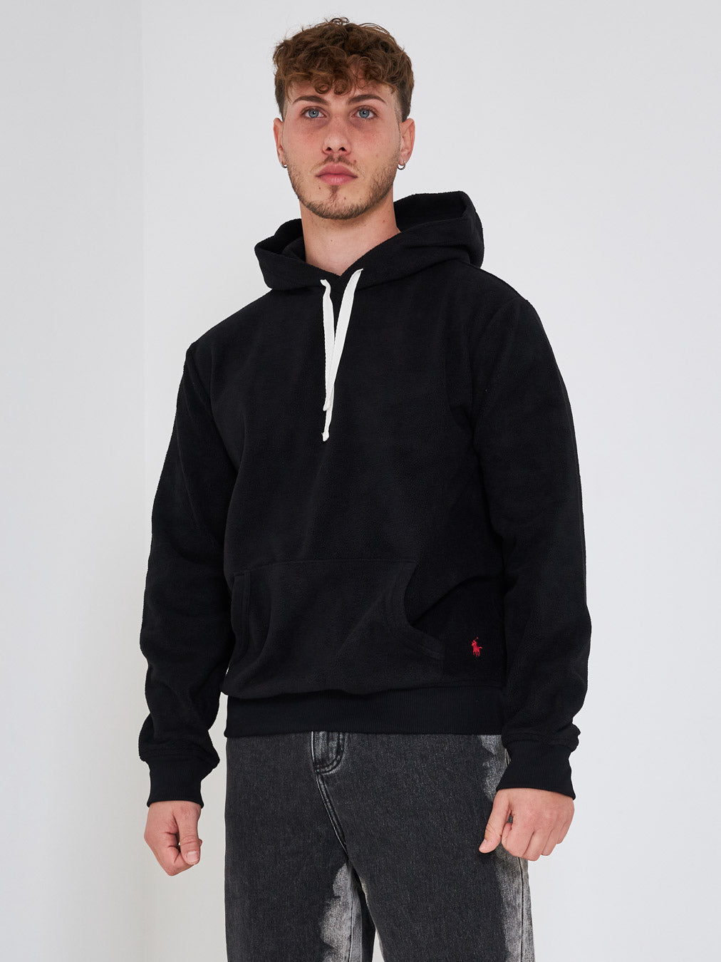 Ralph Lauren black hooded sweatshirt