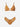 District Margherita Mazzei gold swimsuit top with underwire