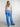 Pieces turquoise wide leg trousers
