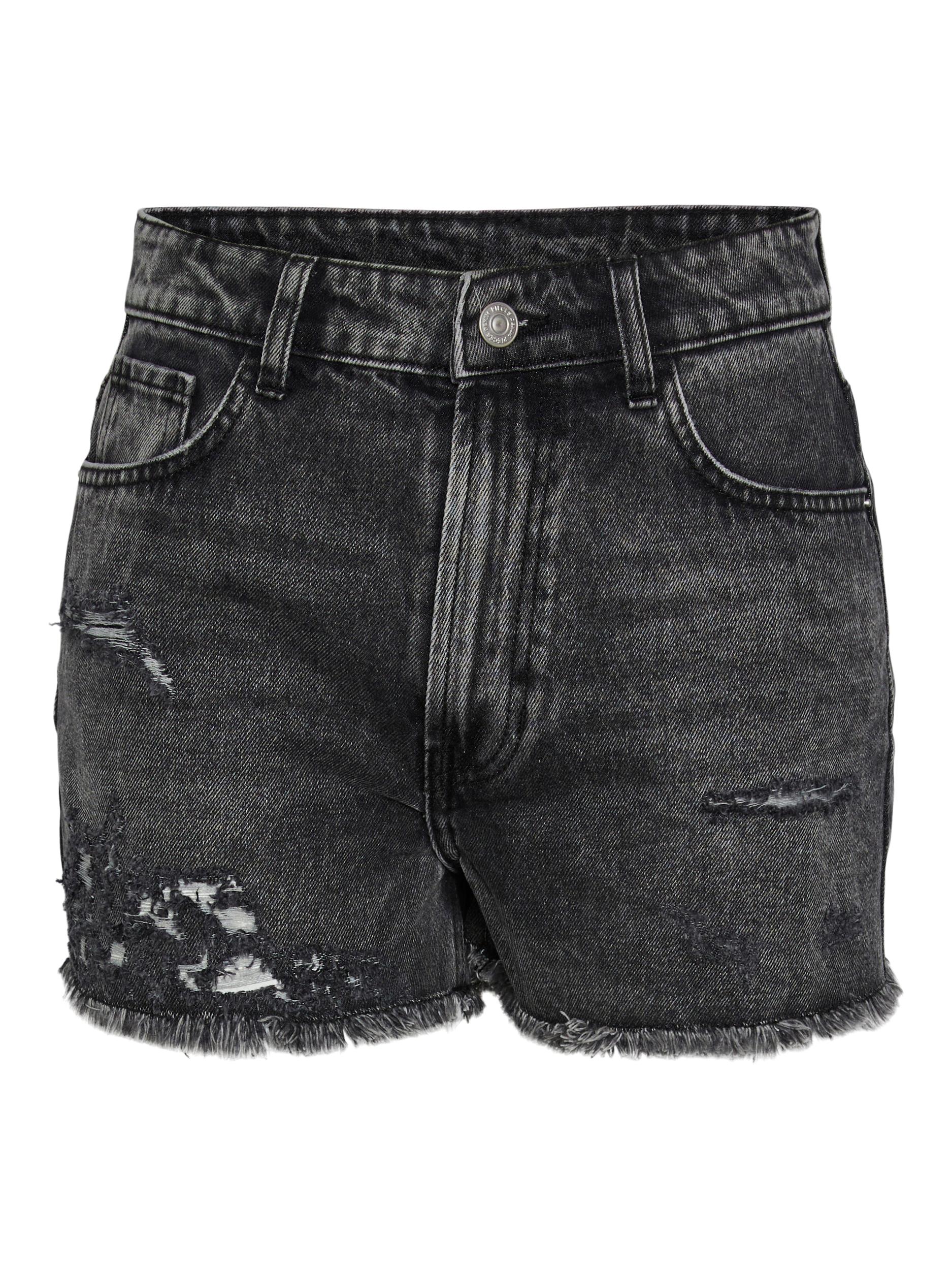 Pieces shorts in jeans scuro